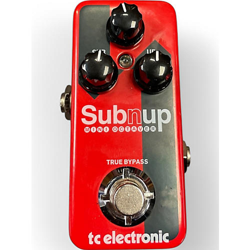 Used TC Electronic Sub N Up Mini Octaver Effect Pedal