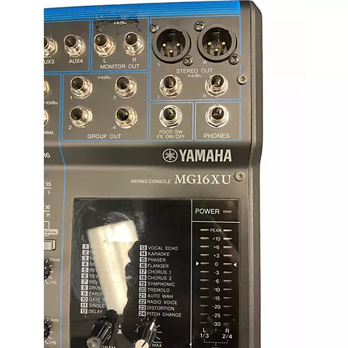 Used Yamaha MG16XU Unpowered Mixer