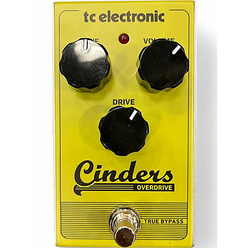 Used TC Electronic Cinders Overdrive Effect Pedal