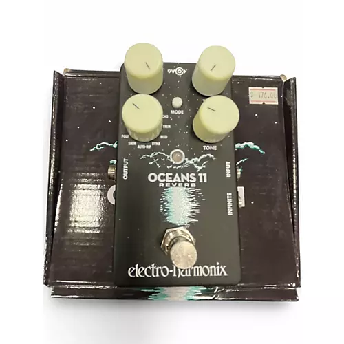 Used Electro-Harmonix Oceans 11  Reverb Effect Pedal