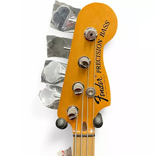 Used Fender Steve Harris Signature Precision Bass Olympic White Electric Bass Guitar Olympic White