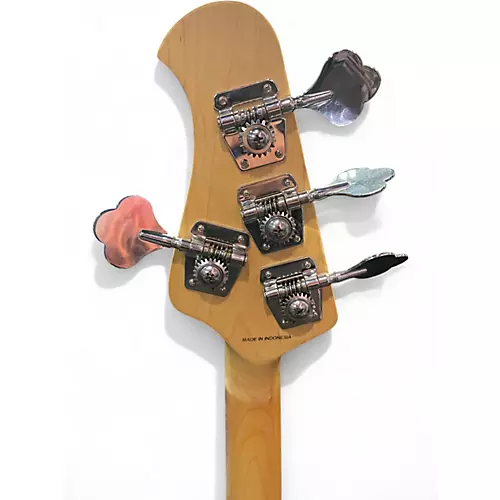 Used Sterling by Music Man Ray4 Blue Electric Bass Guitar Blue