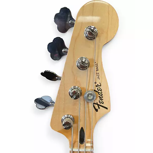 Used Fender Player Jazz Bass bleck Electric Bass Guitar bleck