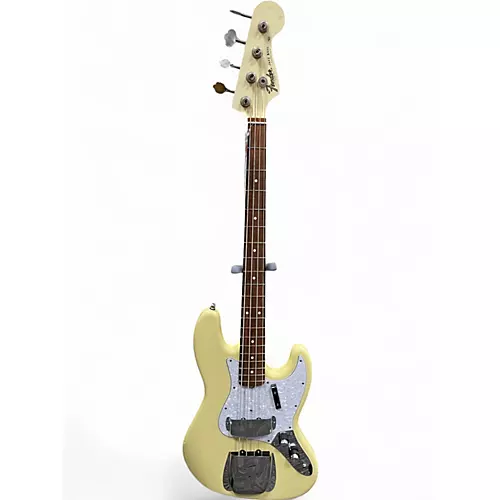 Used Fender 60th Anniversary Road Worn Jazz Bass  Refinished Olympic White Electric Bass Guitar Refinished Olympic White