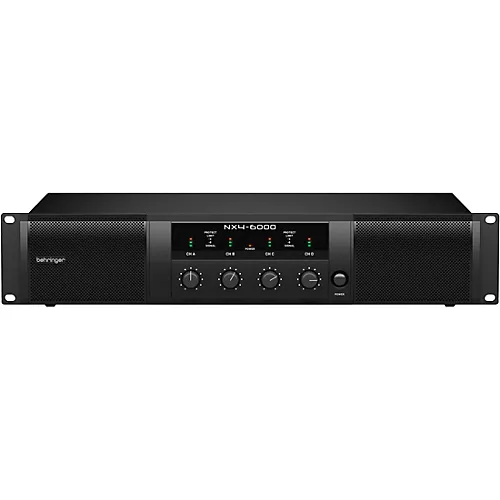 Behringer NX4-6000 6,000W 4-Channel Power Amplifier