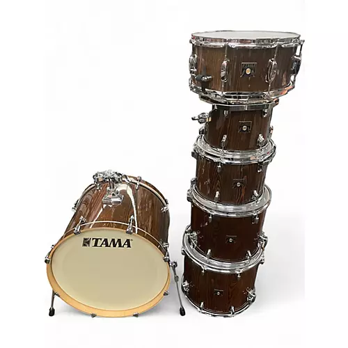 Used TAMA 6 Piece SUPERSTAR CLASSIC Java Lacebark Pine Drum Kit Java Lacebark Pine