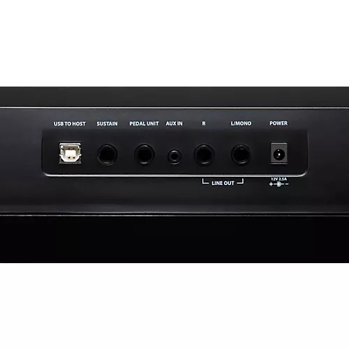 Williams Allegro IV 88-Key Digital Piano With Bluetooth and Sustain Pedal Black