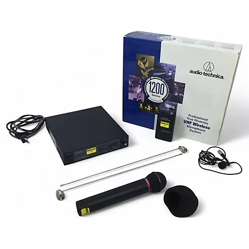 Used Audio-Technica VHF Wireless 1200 Series Handheld Wireless System