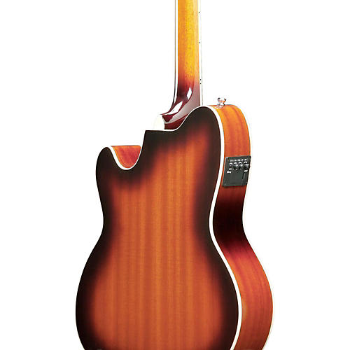 Ibanez Talman TCY10E Acoustic-Electric Guitar Vintage Sunburst