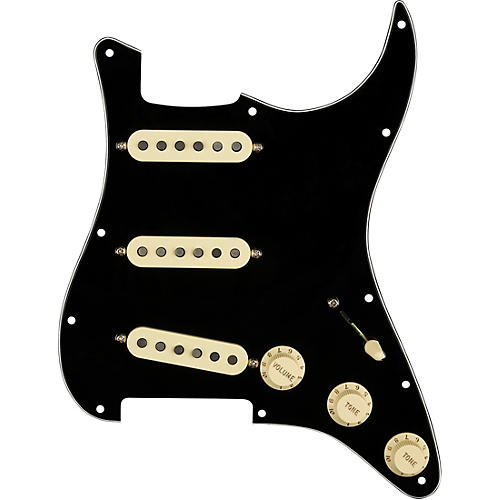 Fender Stratocaster SSS Texas Special Prewired Pickguard Black/White/Black