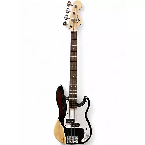 Used Squier mini bass black Electric Bass Guitar black