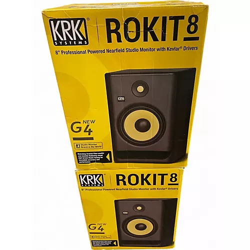 Used KRK RP8 ROKIT G4 Pair Powered Monitor