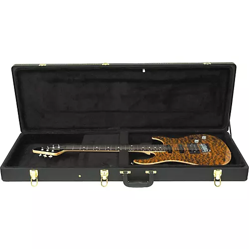 Musician's Gear Deluxe Electric Guitar Case Black