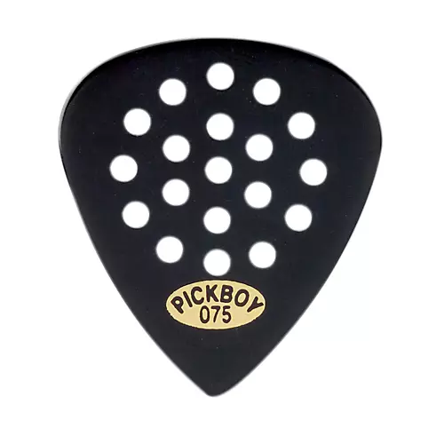 Pick Boy Pos-a-Grip Black Jazz Guitar Picks (10-pack) 1.0 mm