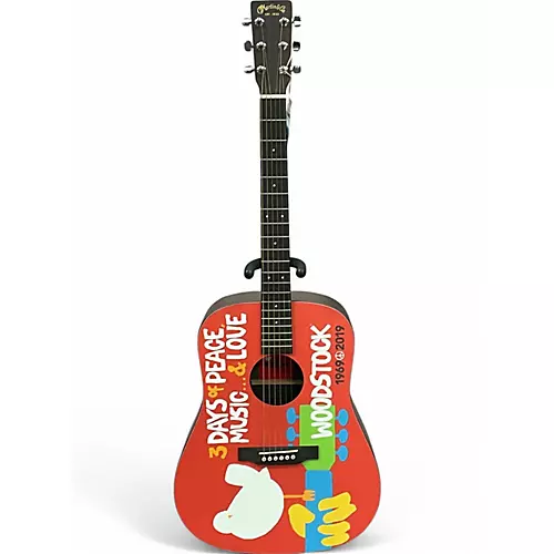 Used Martin DX Woodstock Woodstock Acoustic Electric Guitar Woodstock