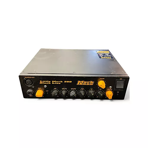 Used Markbass Little Mark Blackline 250 Bass Amp Head