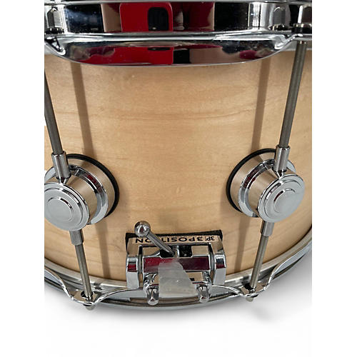 Used DW 14X8 Collector's Series Maple Snare Drum Natural Natural 216