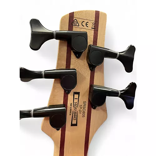 Used Ibanez SRSC805 BURL Electric Bass Guitar BURL