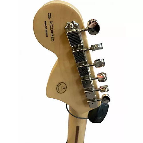 Used Fender Tom Delonge Signature Stratocaster Black Solid Body Electric Guitar Black