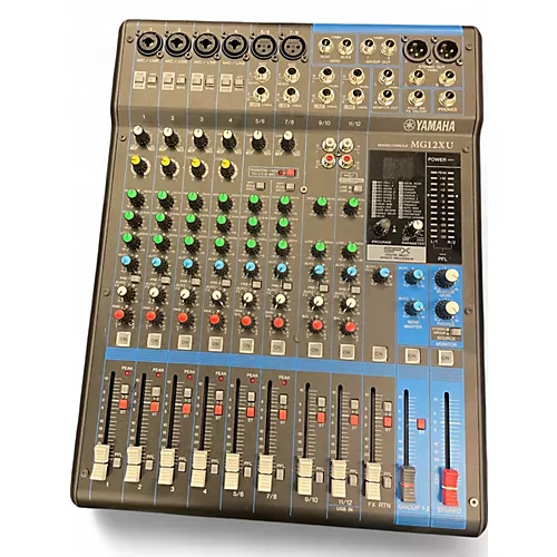 Used Yamaha MG12XU Unpowered Mixer
