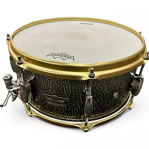 Used TAMA 6.5X14 PRIVATE RESERVE Hand Hammered Aluminum Snare Drum ALUMINUM Drum ALUMINUM 15