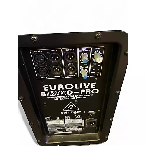 Used Behringer Eurolive B1200D Powered Subwoofer
