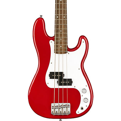Squier Mini Precision Bass Guitar Dakota Red