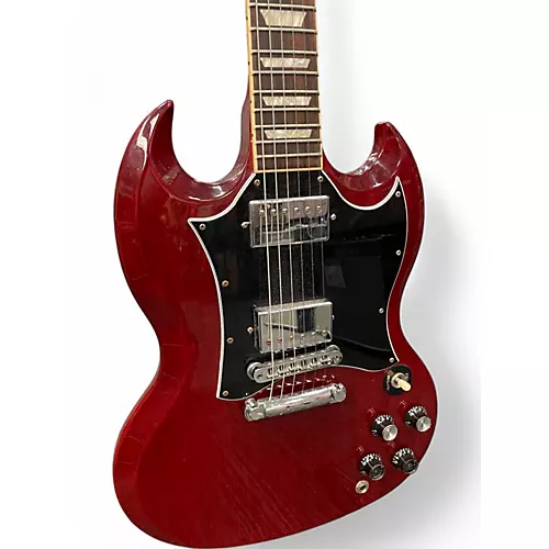 Used Gibson SG Standard Cherry Solid Body Electric Guitar Cherry