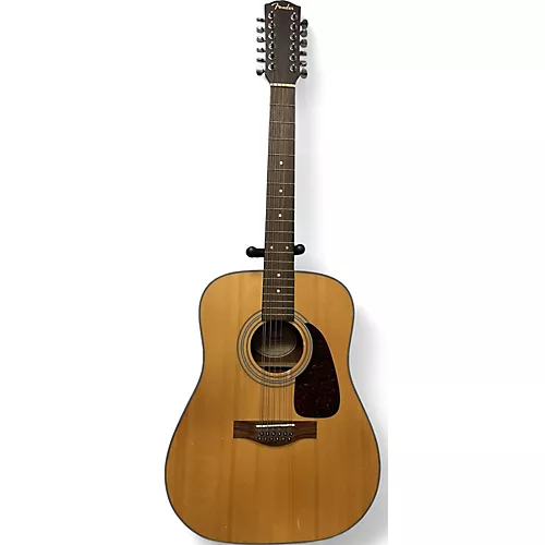 Used Fender DG14S 12 Natural 12 String Acoustic Guitar Natural