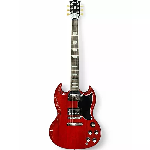 Used Gibson SG Standard 61 Reissue Cherry Solid Body Electric Guitar Cherry