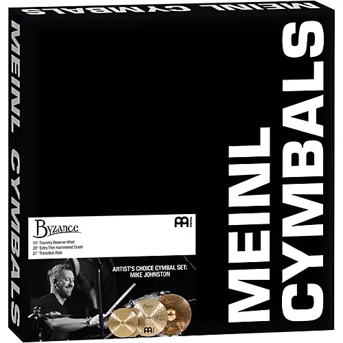 MEINL Byzance Artists Choice Cymbal Set: Mike Johnston