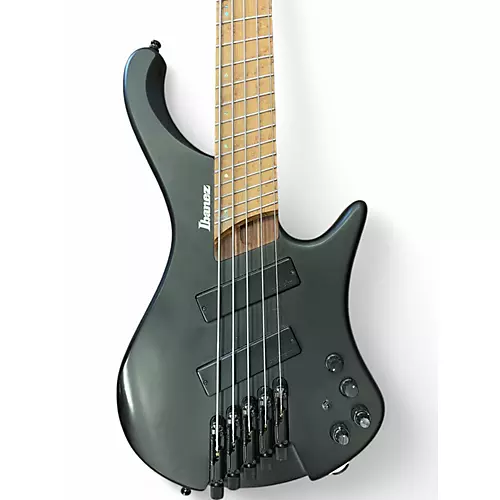 Used Ibanez Ehb1005ms Black Electric Bass Guitar Black
