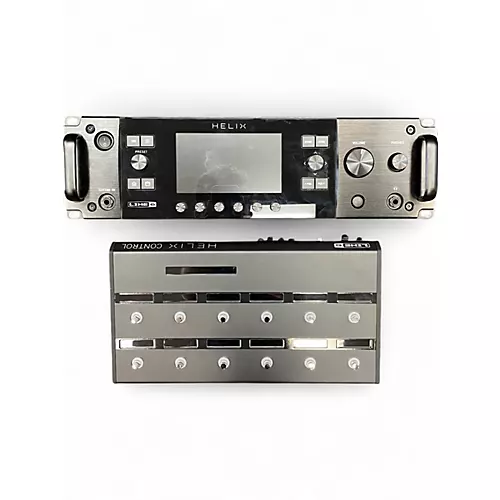 Used Line 6 Helix Rack With Helix Control Multi Effects Processor