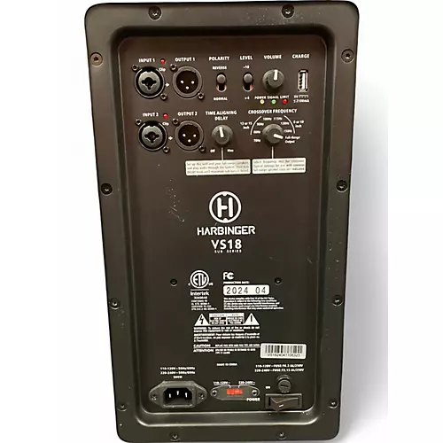 Used Harbinger VARI VS18 Powered Subwoofer