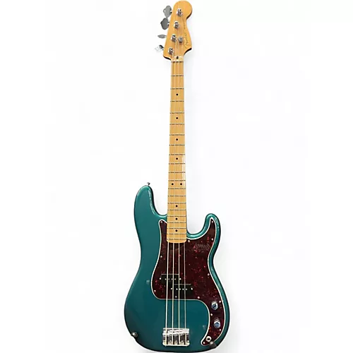 Used Fender Player Precision Bass TEAL Electric Bass Guitar TEAL