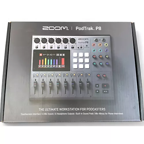 Used Zoom Podtrack P8 MultiTrack Recorder
