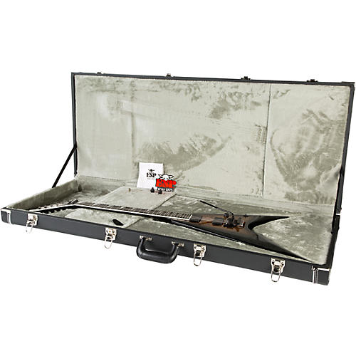 ESP E-II Arrow Electric Guitar Nebula Black Burst