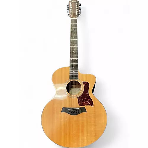 Used Taylor 355-CE Natural 12 String Acoustic Electric Guitar Natural