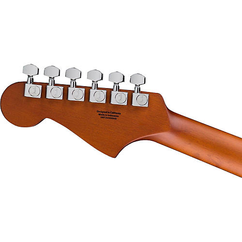 Fender Acoustasonic Standard Jazzmaster Acoustic-Electric Guitar Black