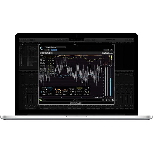 TC Electronic BRICKWALL HD-DT Mastering Brickwall Limiter Plug-in with Dedicated Hardware Interface