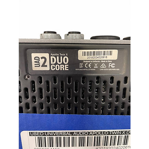 Used Universal Audio Apollo Twin X Duo 3 Audio Interface