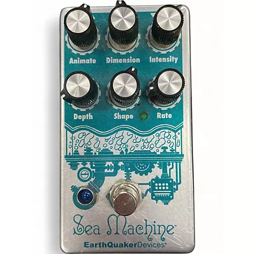 Used EarthQuaker Devices Sea Machine Super Chorus Effect Pedal