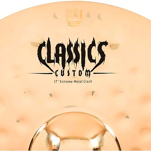MEINL Classics Custom Extreme Metal Crash Cymbal 17 in.