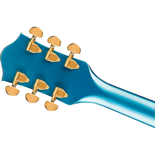 Gretsch Guitars Streamliner Cat-Eye Limited-Edition Center Block Electric Guitar With Bigsby & Gold Hardware Riviera Blue