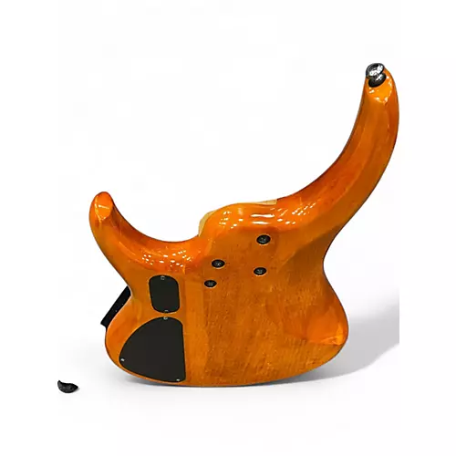 Used MTD Kingston Artist 5 Amber Electric Bass Guitar Amber