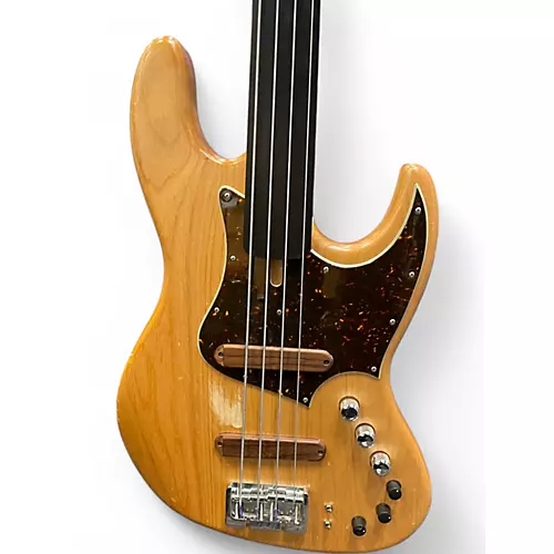 Used Xotic SJ-1TFL Natural Electric Bass Guitar Natural