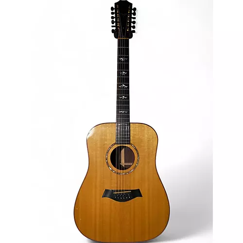 Vintage 1990s Taylor 950 Natural 12 String Acoustic Guitar Natural