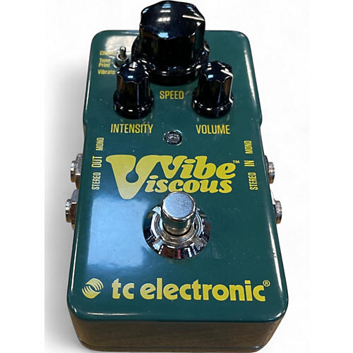 Used TC Electronic Viscous Vibe Univibe Effect Pedal