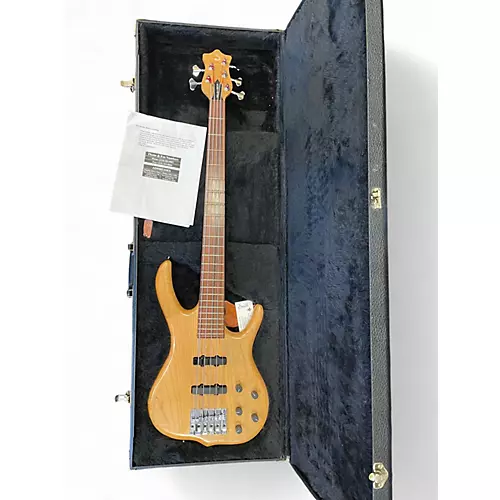 Used Ken Smith BSR5 5 String solid maple  Electric Bass Guitar solid maple