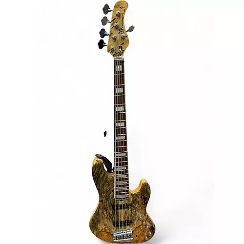 Used Mayones jabba 4 Natural Electric Bass Guitar Natural